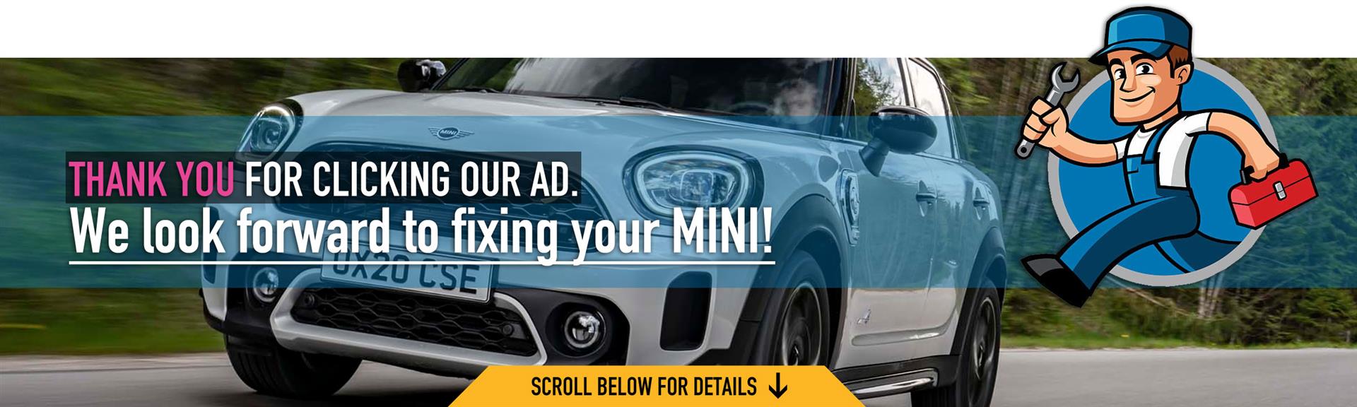 MINI Repair & Service Special - Car Tender